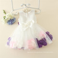 super elegant small dresses for girls wedding formal dresses with petals flower girl dress for 2-12years